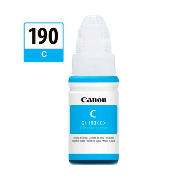 190 CYAN tinta