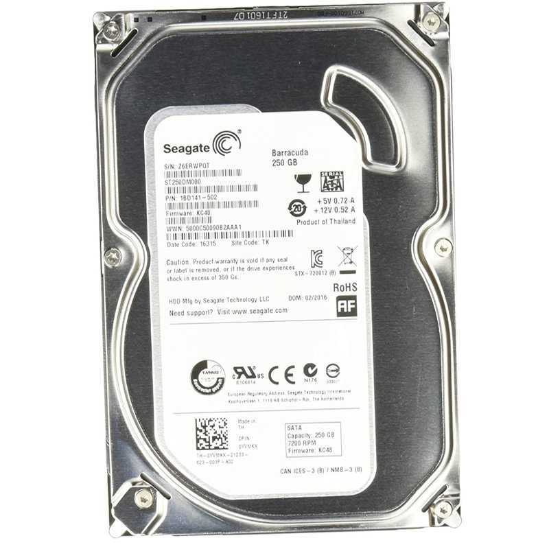 Disco Duro Seagate III 250GB 3.5