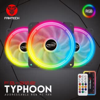 FANTECH FB 302 Typhoon Addressable RGB PC Fan 2