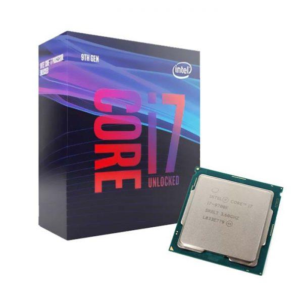 procesador intel core i7 9700k placa