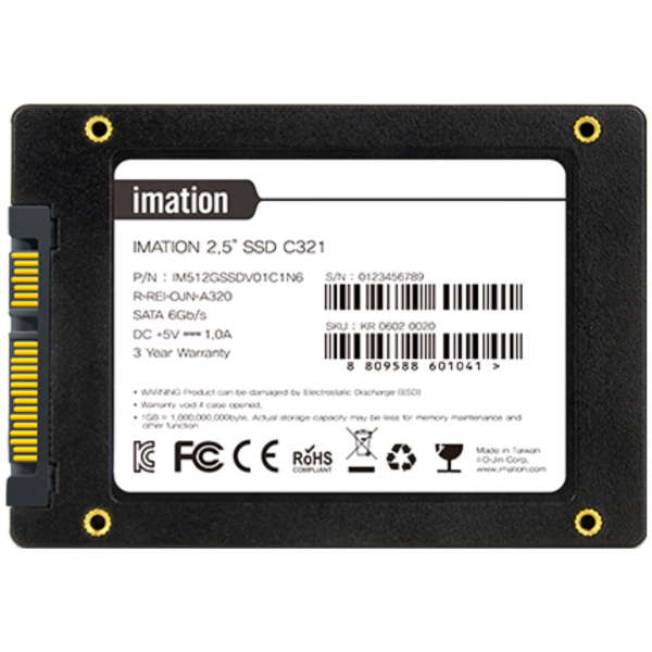 DISCO SSD SATA3 IMATION (Mod. C321) 1TB 2.5 - Data Import