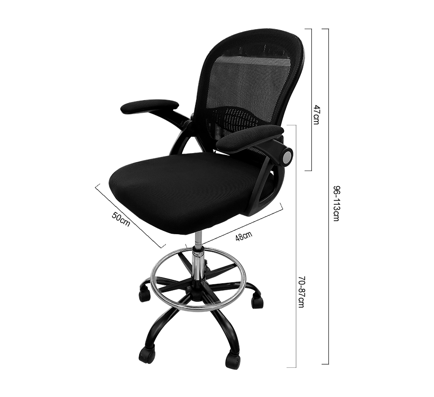 Silla Ejecutiva XCON C725 Cajera Medidas Silla Ejecutiva XCON C725 Cajera Medidas
