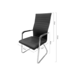 Silla de Recibidor XCON C039V Negra-2