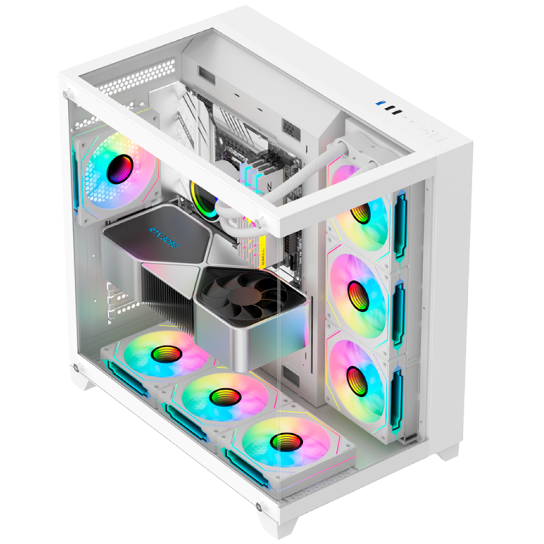 Gabinete pecera PC