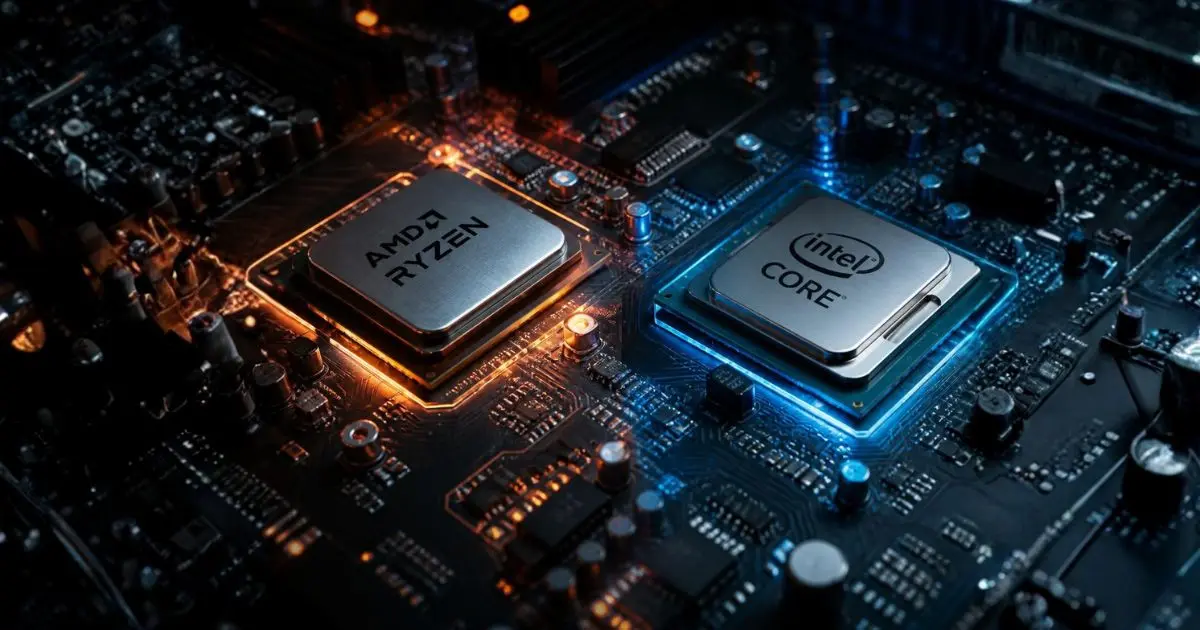 procesador AMD o un procesador Intel
