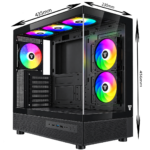 Gabinete geométrico 3D