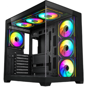 Panoramic PC case