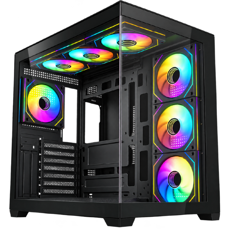 Panoramic PC case