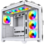 Case PC vista 270 grados