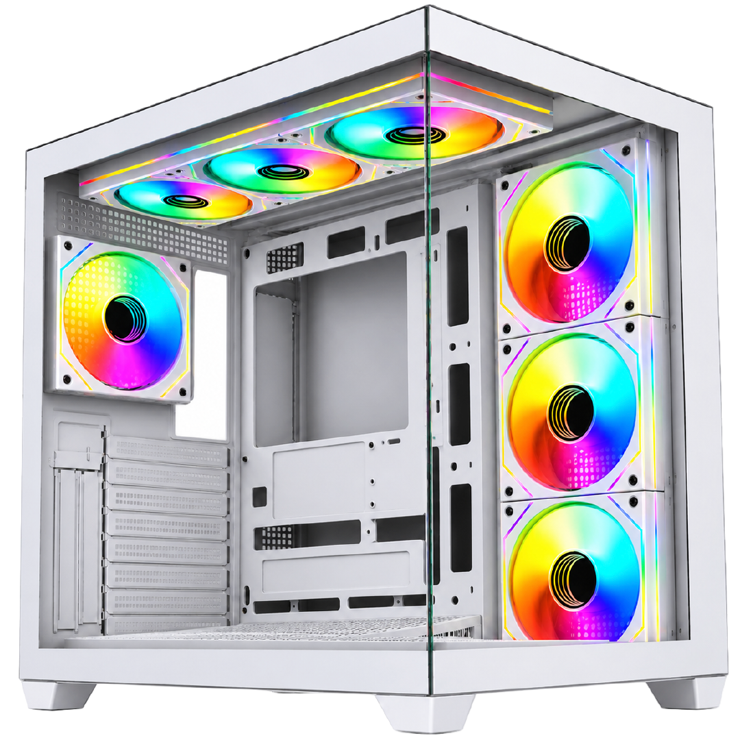 Case PC vista 270 grados